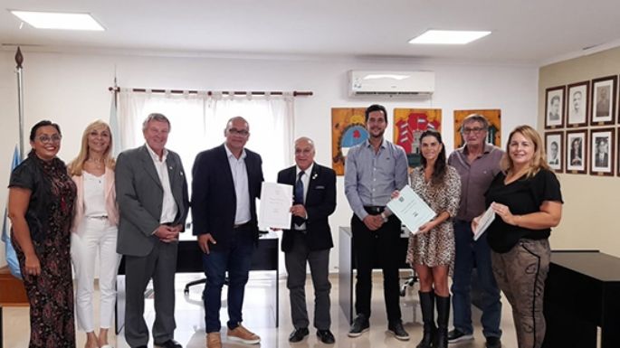 Visita del gobernador Rotario