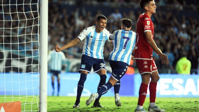 Racing le ganó a Huracán y quedó segundo en la tabla, junto a Central y San Lorenzo