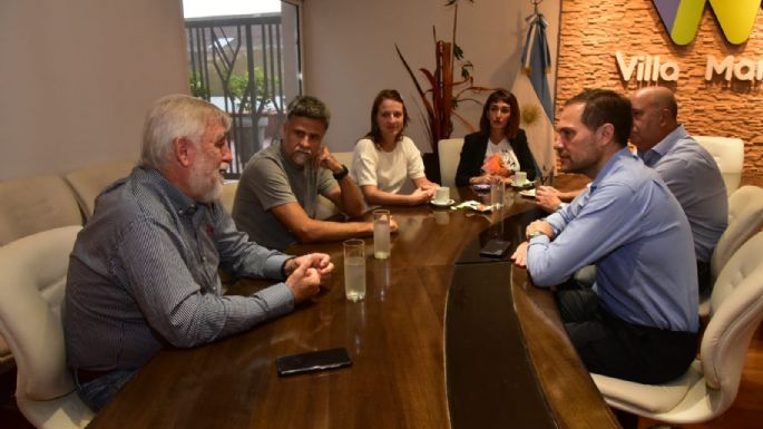 Gill recibió a una delegación del BID y del Ministerio de Ambiente