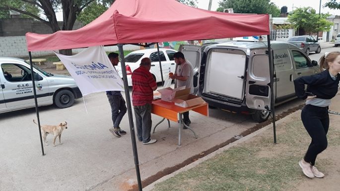 Se comercializaron más de 600 kilos de cortes de cerdo