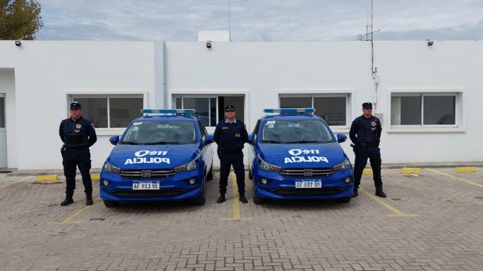 Entregaron nuevos móviles policiales a la Departamental Gral. San Martín