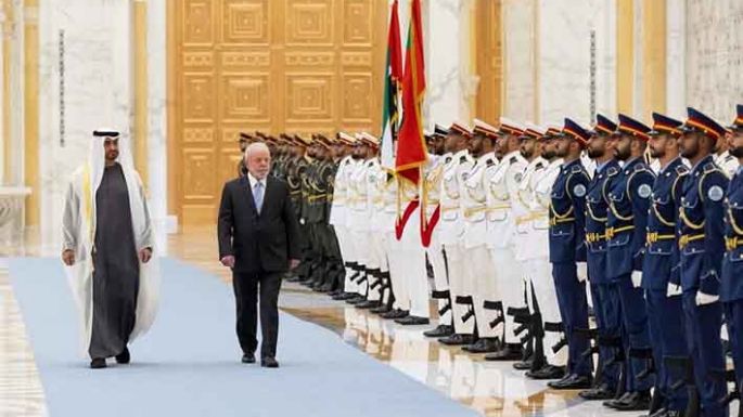 Lula inicia su visita a Emiratos Árabes