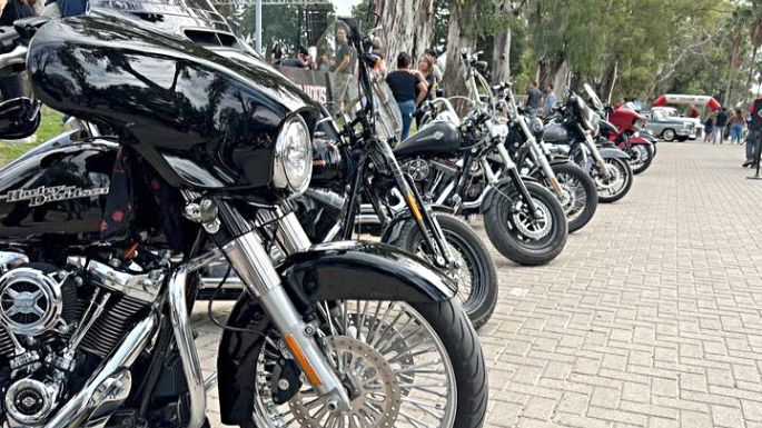 Hubo puras Harley y rock