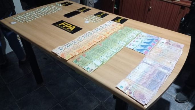 Una pareja quedó detenida por comercializar cocaína