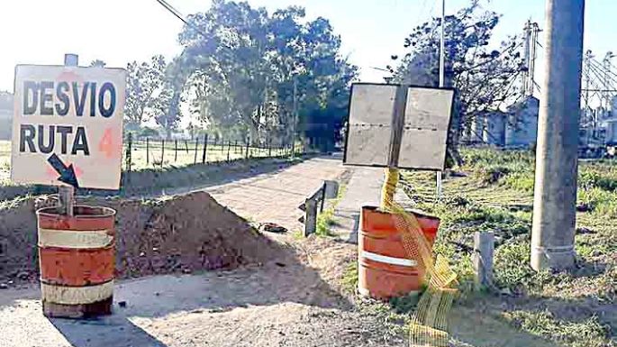 Avanza la obra sobre la colectora