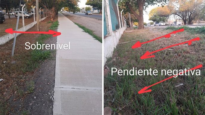 Benzo pidió que el municipio concluya la obra de la ciclovía