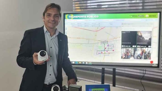 Instalarán cámaras de seguridad internas y externas en colectivos