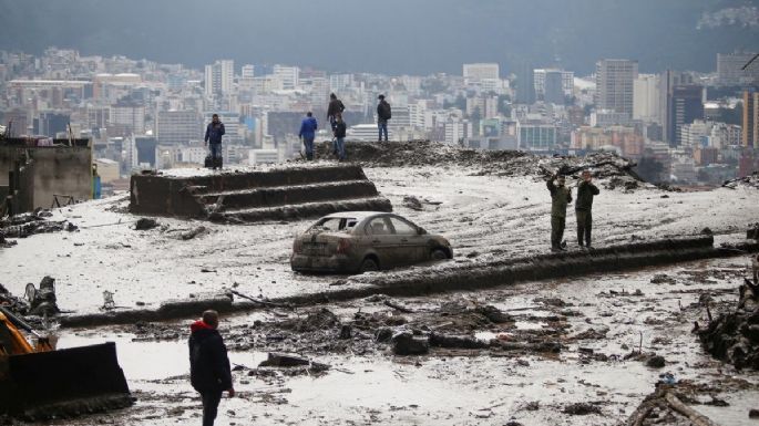 Ya son 27 los muertos y 61 los desaparecidos por un alud en Ecuador
