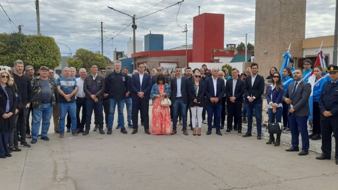Villa Nueva también homenajeó a veteranos y caídos en Malvinas
