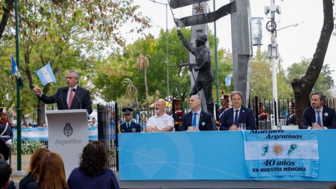 "Vamos a recuperar nuestras Islas Malvinas por la vía pacífica"