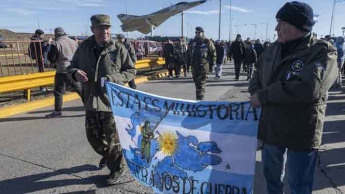Homenajearon en todo el país a los excombatientes de Malvinas
