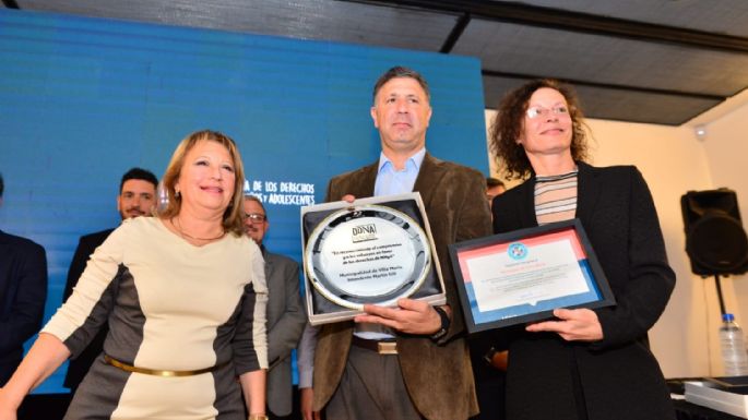 UNICEF reconoció a Villa María por su compromiso con la niñez y la adolescencia