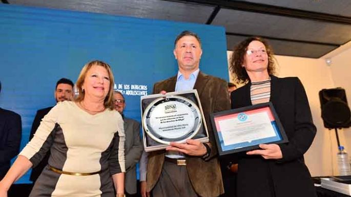 Unicef reconoció a la ciudad por su trabajo
