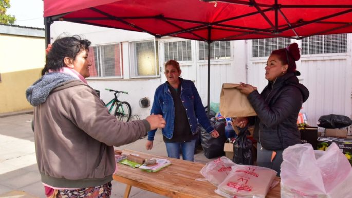Festival de Canje Saludable: vecinos aportaron 450 kilos de residuos para reciclar