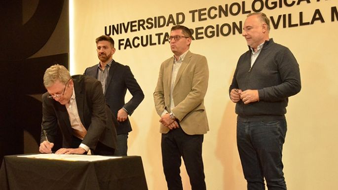 La UTN firmó con la Provincia por  los biocombustibles y la bioenergía