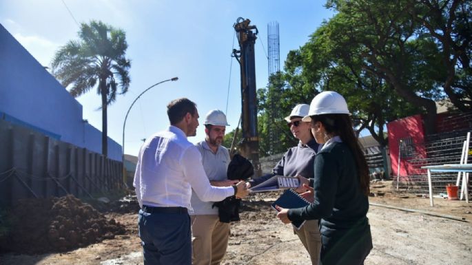 Comenzó la construcción de los 148 pilotes en el Edificio Procrear