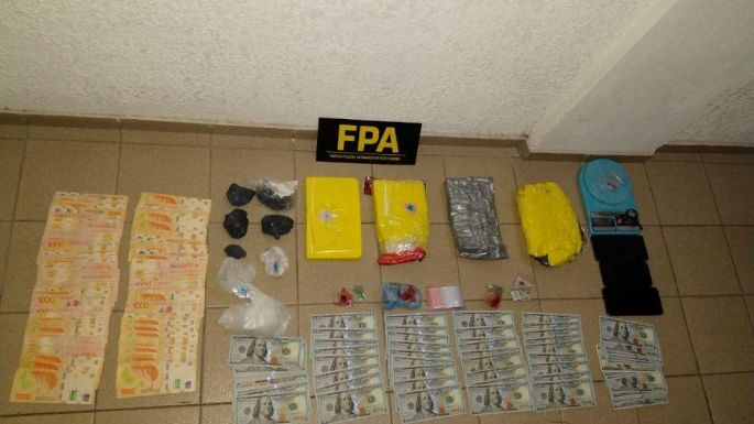 Utilizaba menores para vender drogas y fue detenida con más de 12 mil dosis