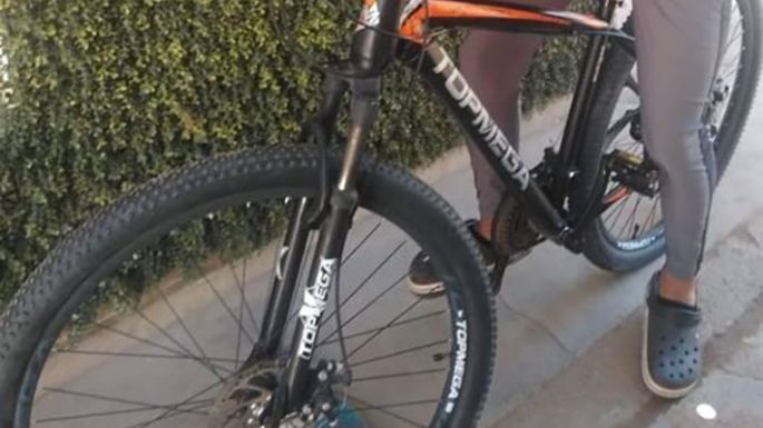 Le robaron la bici en el Parque Pereira
