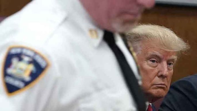 Trump quedó en libertad, pero será juzgado en 2024