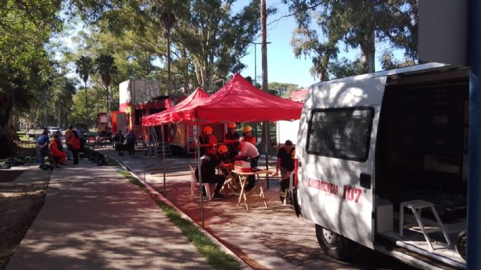 Bomberos se siguen capacitando
