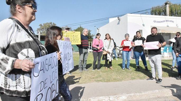 Hartos de la inseguridad, exigieron soluciones