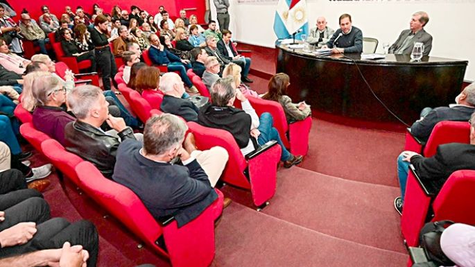 Homenaje al intendente Pizzorno