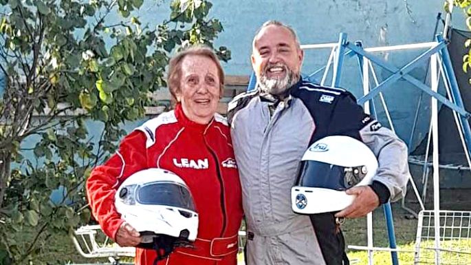 Adrián Mir y su suegra quedaron conformes
