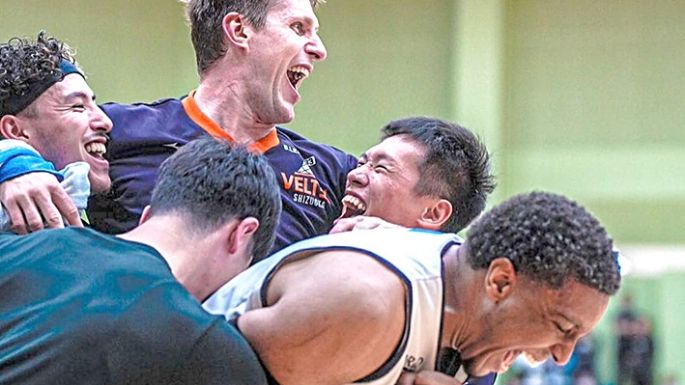 Elsener, subcampeón con el Shizuoka Veltex
