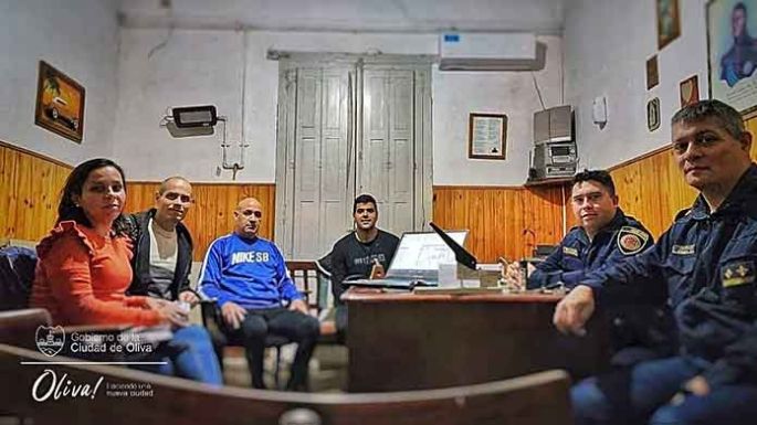 Cumbre con la Policía