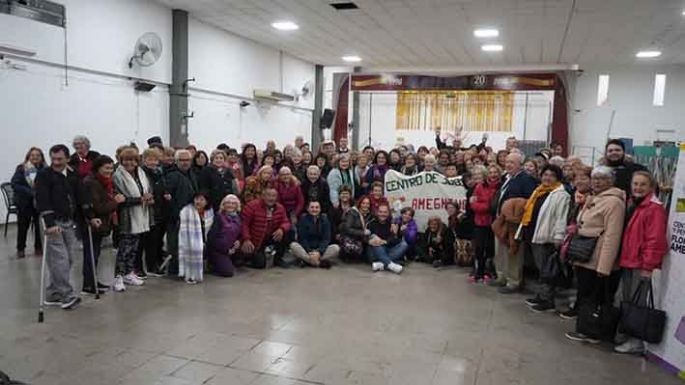 Jubilados de vacaciones en Santa María de Punilla