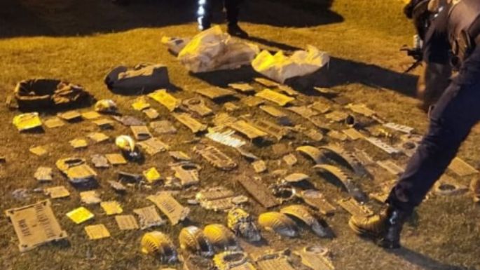 Dos detenidos por robos en el Cementerio San José