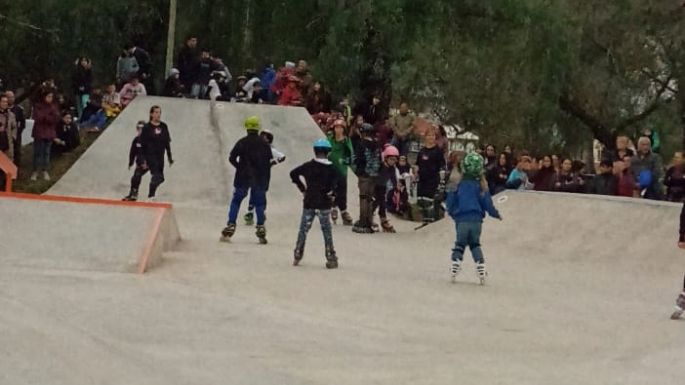 El Skate Park fue inaugurado con demostraciones extremas