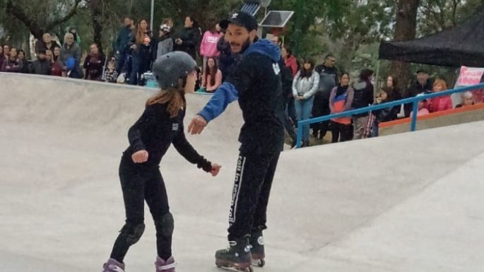 El Skate Park fue inaugurado con demostraciones extremas