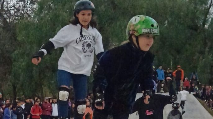 El Skate Park fue inaugurado con demostraciones extremas