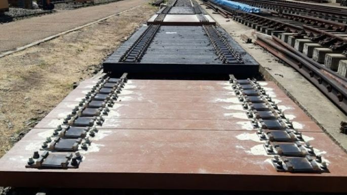 Elaboran los durmientes sintéticos para ferrocarriles