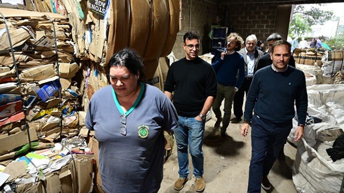 Máximas autoridades de la economía social de la Nación, de visita en la ciudad