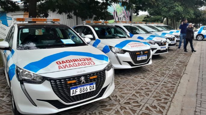 La Provincia envió 3 móviles para Seguridad Ciudadana: servirán para el "patrullaje por cuadrantes"