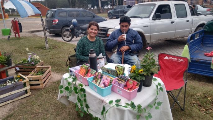 Mateada en la plaza