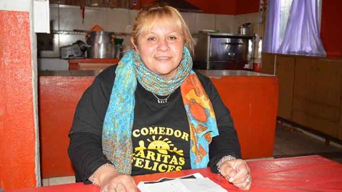 El comedor Caritas Felices atraviesa una situación preocupante