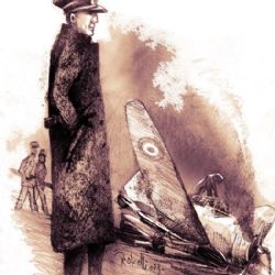 Perón, ante un accidente aéreo  en la zona