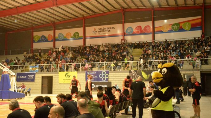 Ameghino perdió tras una remontada heroica, en un Salón repleto