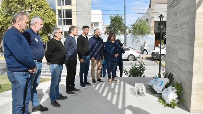 Lo homenajearon al cabo Norberto Güizzo