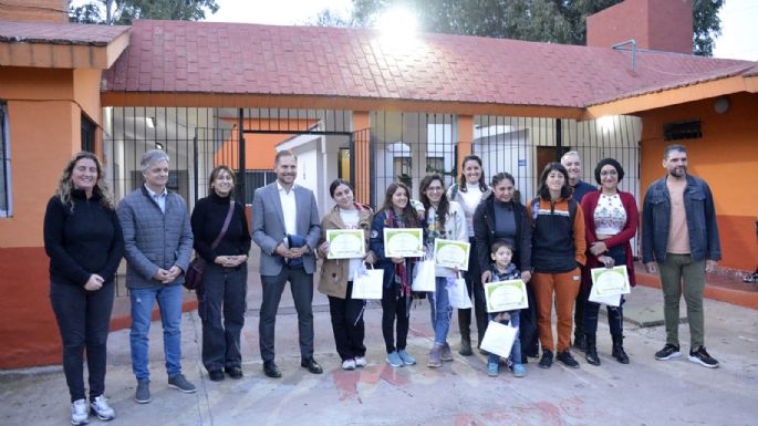 Entregaron certificados del Taller de Soldadura para mujeres