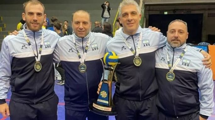 Matías Coria festejó con la selección argentina