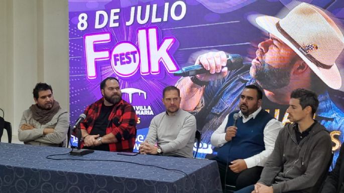 [Vídeos] Lanzaron la grilla del "Folk Fest": "Será la primera edición de muchas"