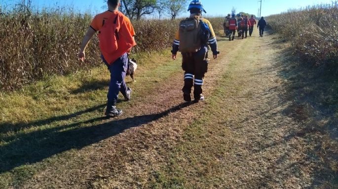 Encontraron al hombre desaparecido en medio del campo