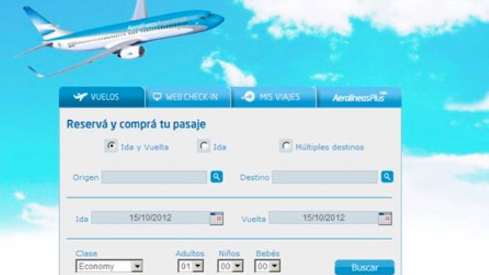 Once personas fueron detenidas por fraude con webs falsas de Aerolíneas