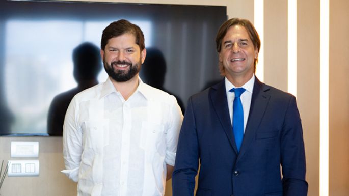 Boric y Lacalle cuestionaron a Lula por minimizar los cuestionamientos a Maduro