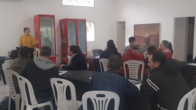 Se capacitaron y accederán al carné