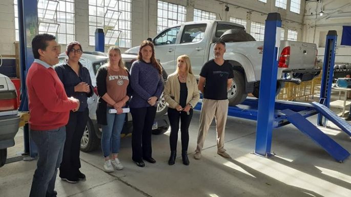 Inauguraron el estacionamiento para vehículos de uso didáctico